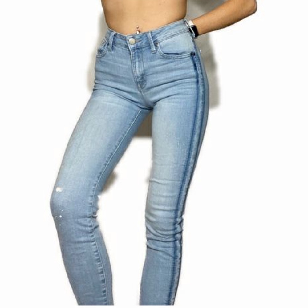 JBD. JUST BLACK Mid-rise Skinny DenimJeans Size 27